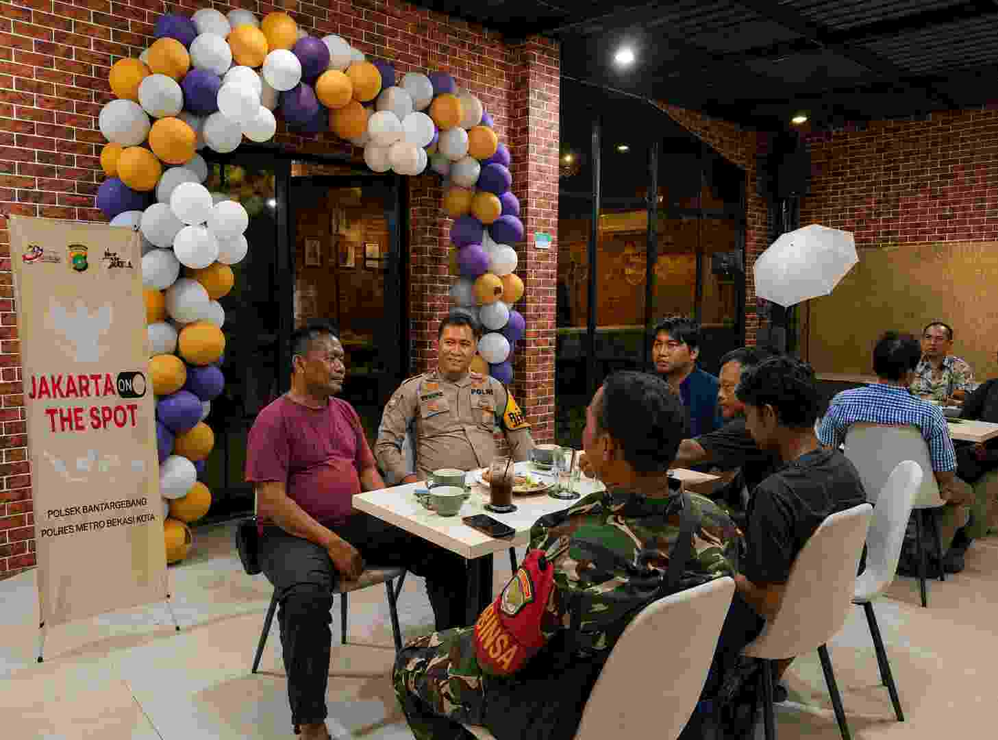 Jaga Jakarta On The Spot, Polsek Bantargebang Serap Aspirasi Warga Cimuning untuk Perkuat Kamtibmas