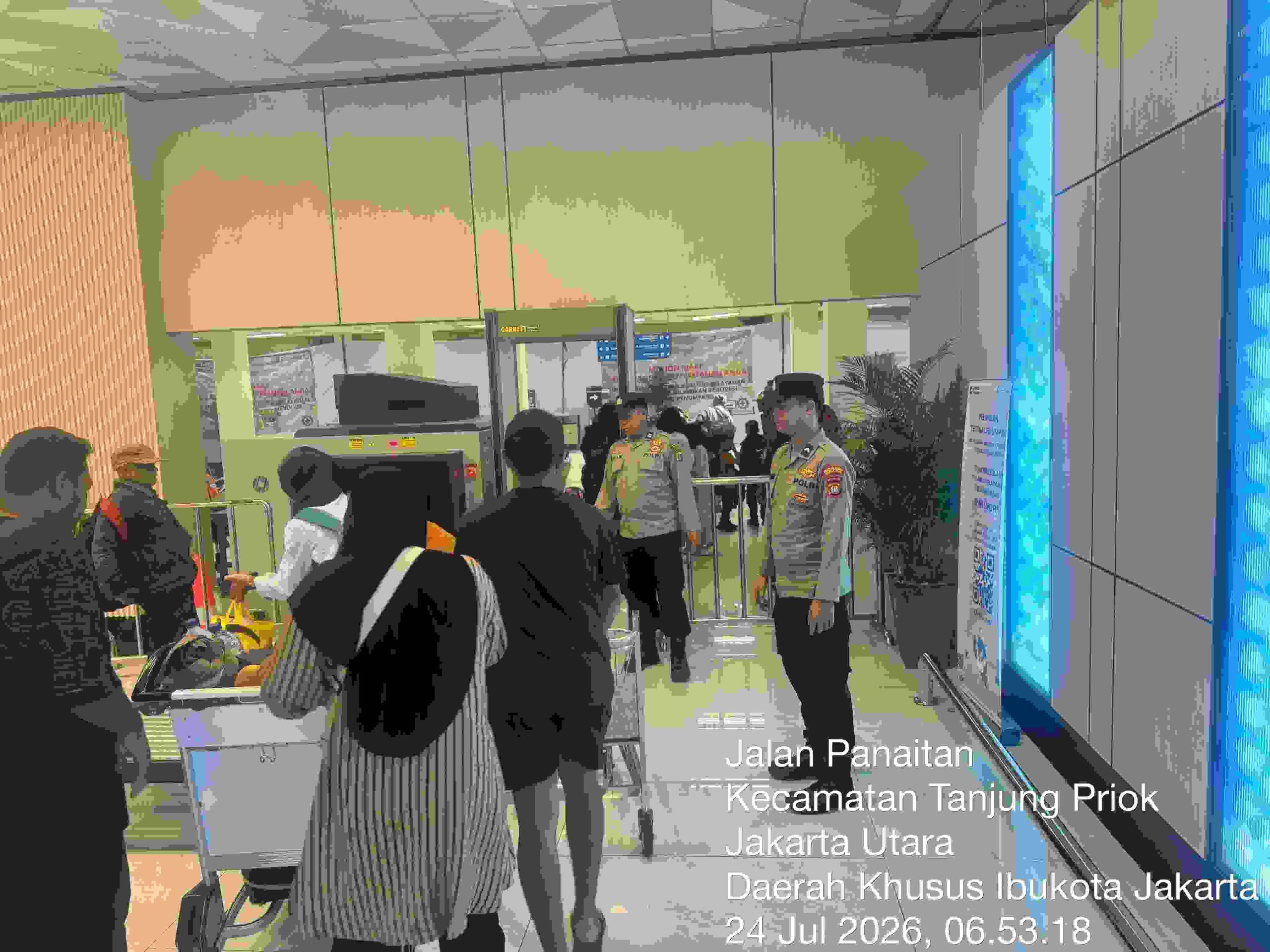 Polres Priok, JJOS Pelayanan dan Pengamanan Embarkasi Kapal KM. Kelimutu Tujuan Pontianak, Keberangkatan Berjalan Aman dan Kondusif