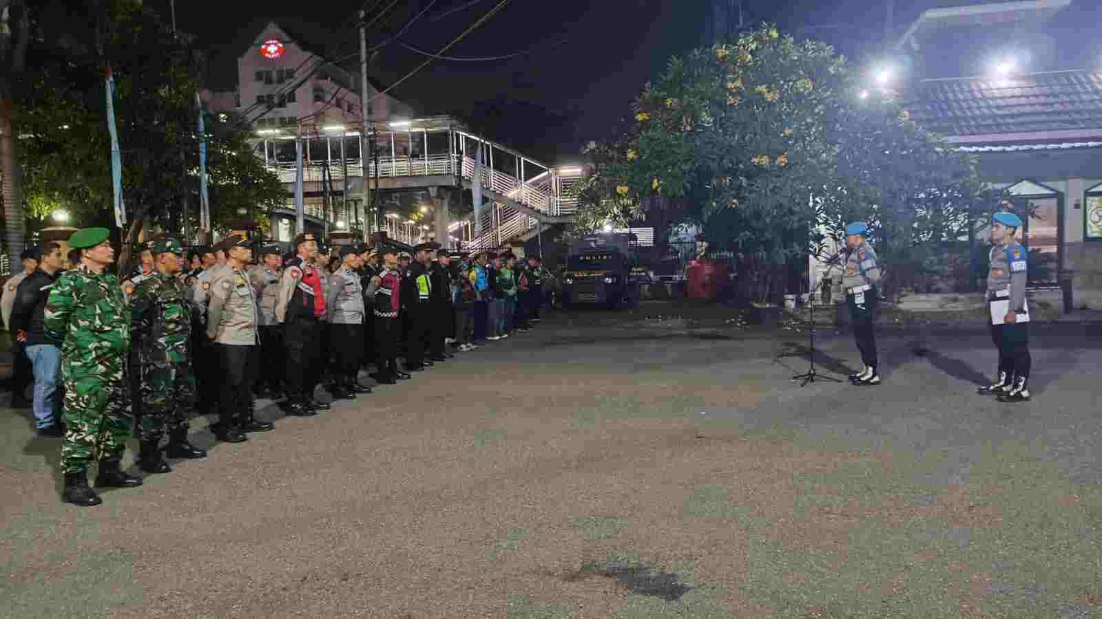 Polsek Metro Penjaringan Gelar KRYD, Dua Motor Tanpa Surat Diamankan