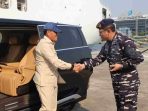 DUKUNG KESIAPAN OPERASIONAL TNI AL, DANKODAERAL III HADIRI PELEPASAN KRI dr. WAHIDIN SUDIROHUSODO-991