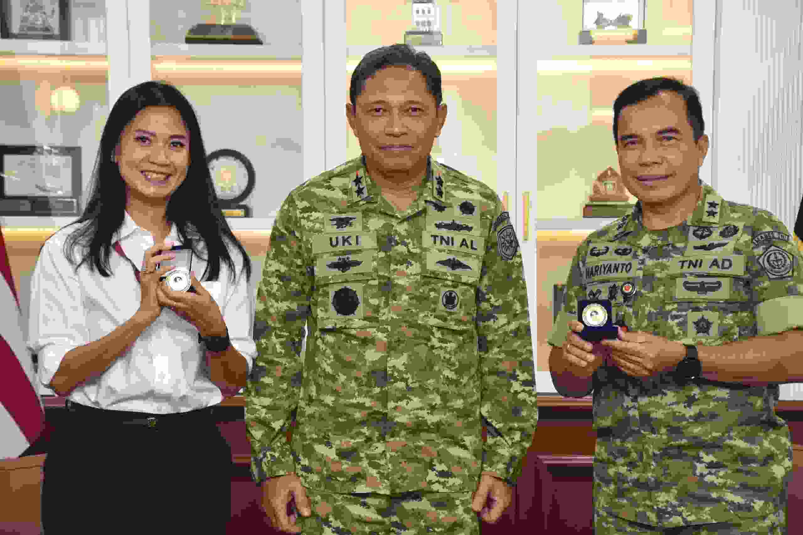 PERKUAT SINERGI STRATEGIS, DANKODAERAL III MENERIMA KUNJUNGAN KERJA DENGAN PT PLN