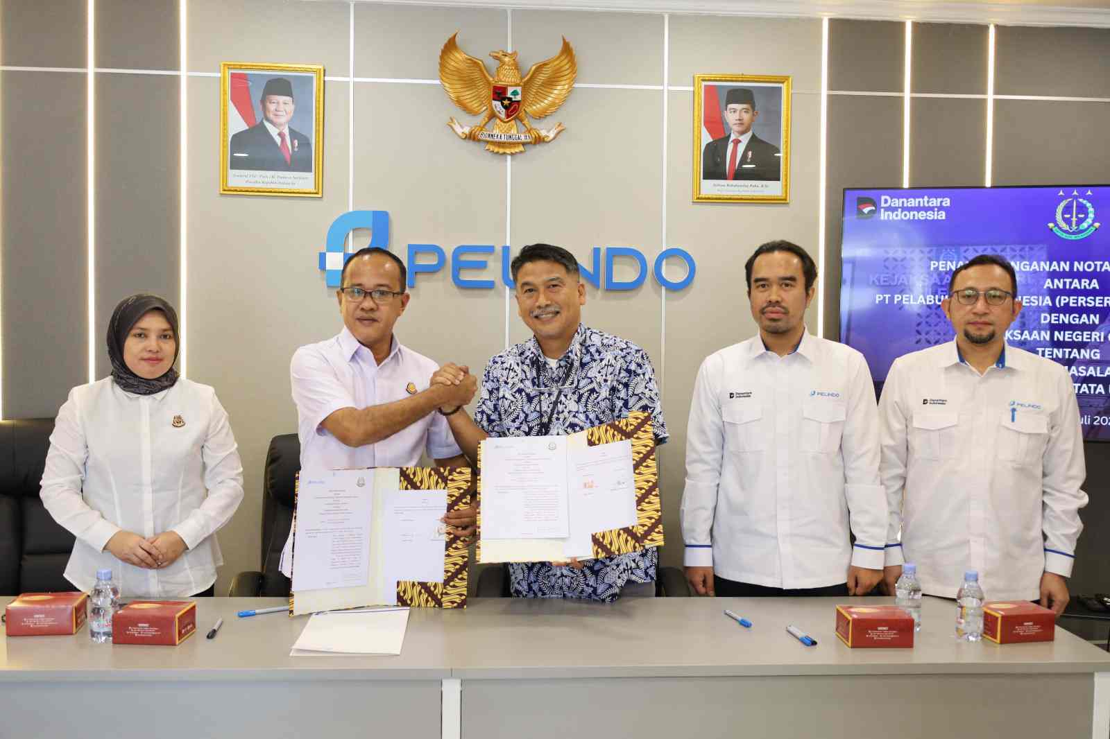 Perkuat Kolaborasi Penanganan Masalah Hukum, Pelindo Regional 2 Banten dan Kejaksaan Negeri Cilegon Perpanjang Nota Kesepahaman