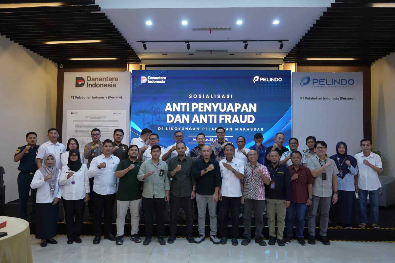 Pelindo Regional 4 Gandeng Stakeholder & Pengguna Jasa, Perkuat Budaya Antipenyuapan di Pelabuhan Makassar
