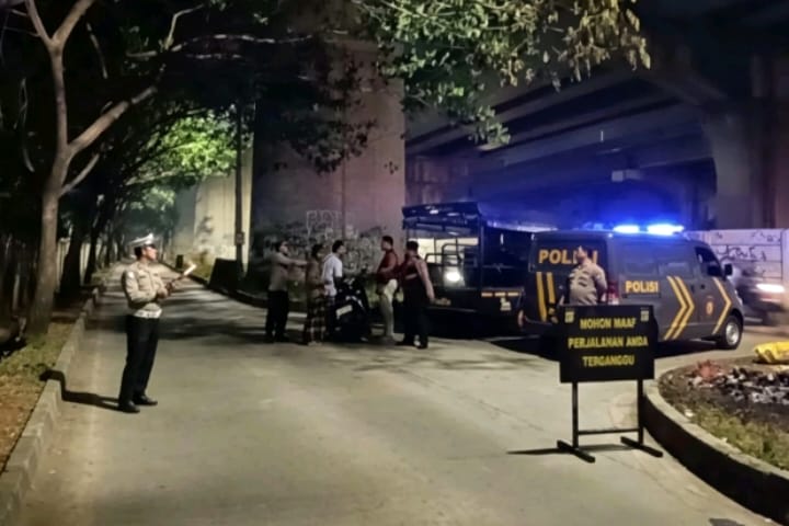 Jaga Jakarta On The Spot, Polsek Bekasi Selatan Tingkatkan Patroli Malam Pada Jam Rawan