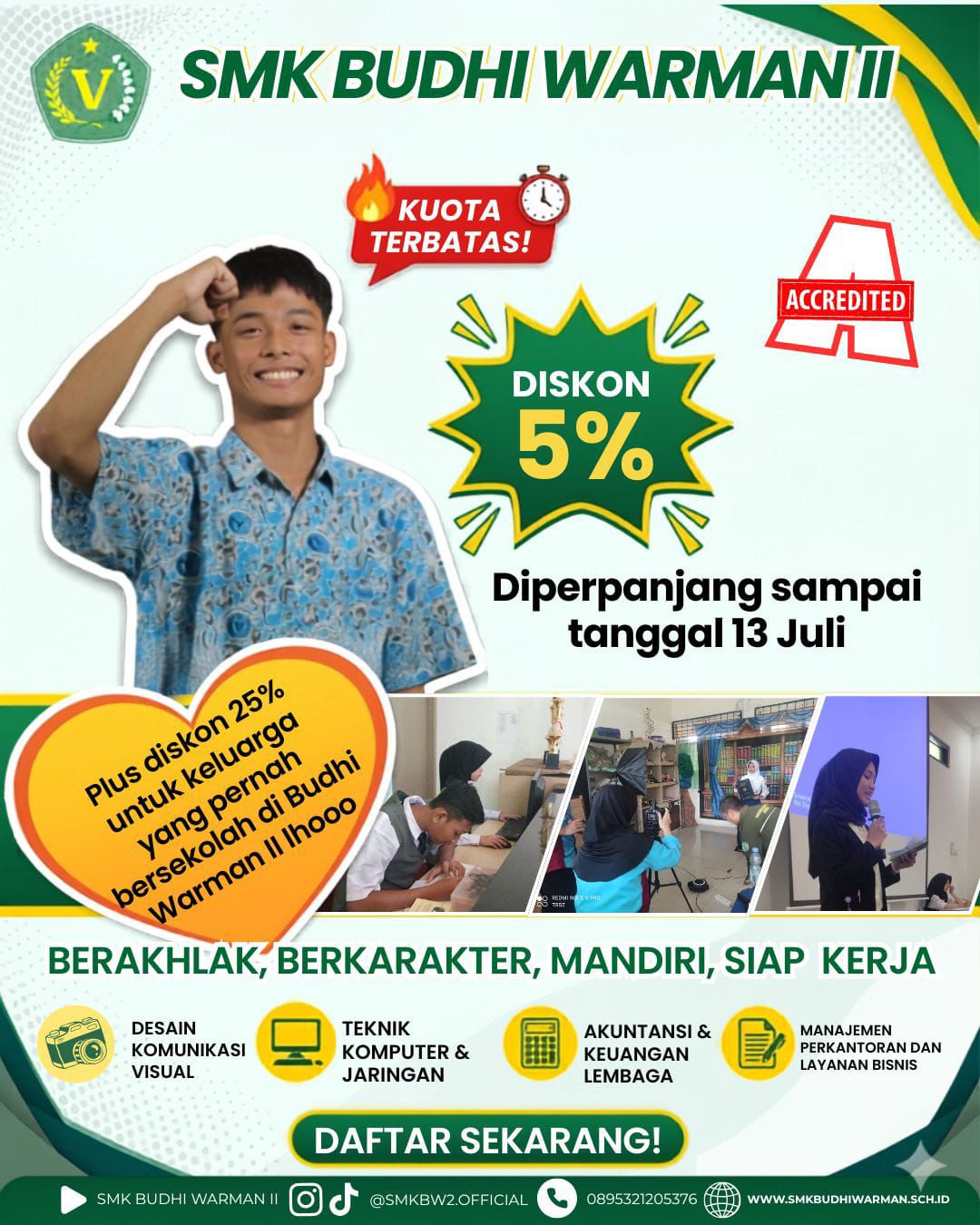 Mengenal SMK Budhi Warman 2 Jakarta Lebih Dekat