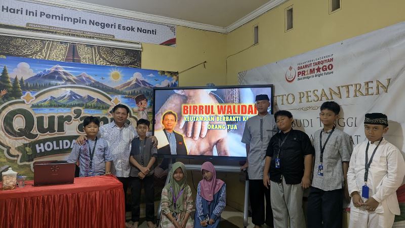 Spirit Birrul Walidain, Materi Khusus di Kegiatan Holiday Qur’anic Camp Primago Bersama Dr Awaluddin Faj